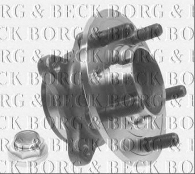 BORG & BECK bwk1084 -  Комплект подшипника ступицы колеса